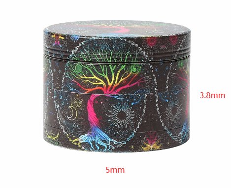 (4 Da Wickedz) Metal Herb Grinder - #shop_name