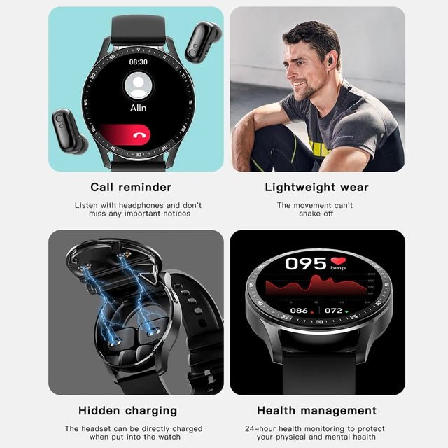 (All Da Beatz) Smart Watch with Headphones - #shop_name